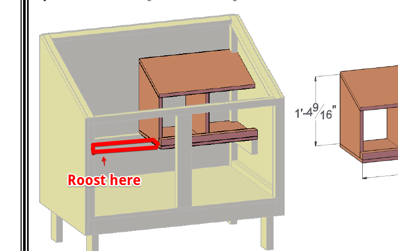 free chicken coop plan for two chickens