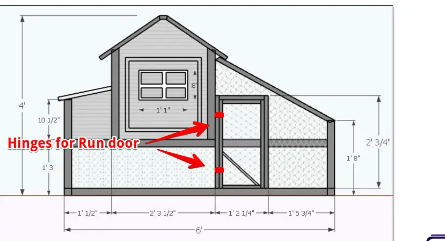 free chicken coop and run design 2 chickens