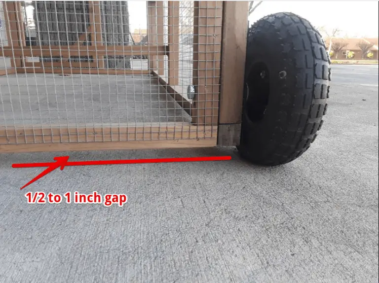 How To Attach Wheels To A Chicken Tractor A Simple Solution Free