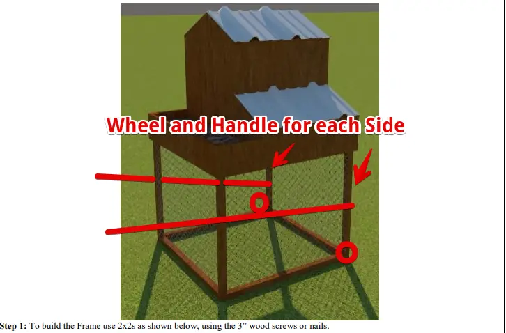 chicken coop and planter box