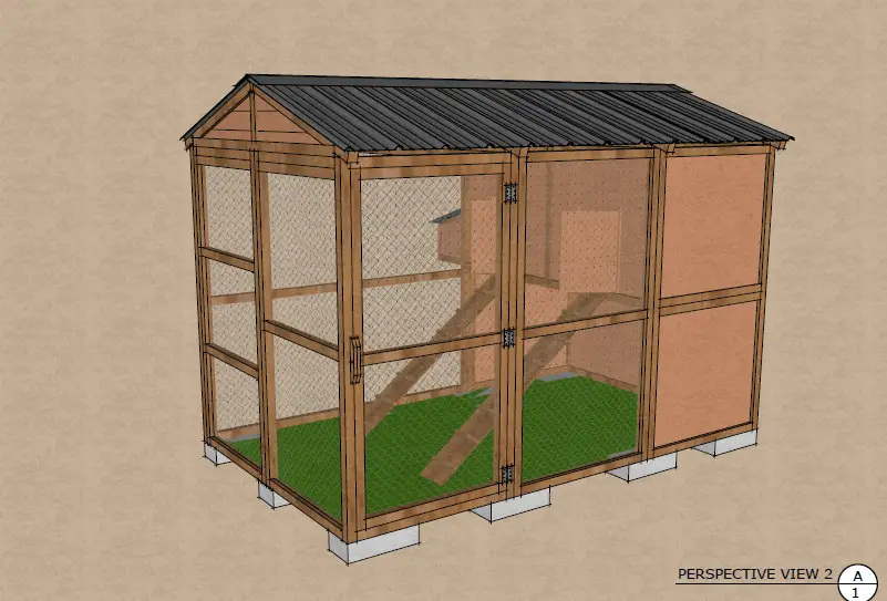 free 6x10 chicken coop plan