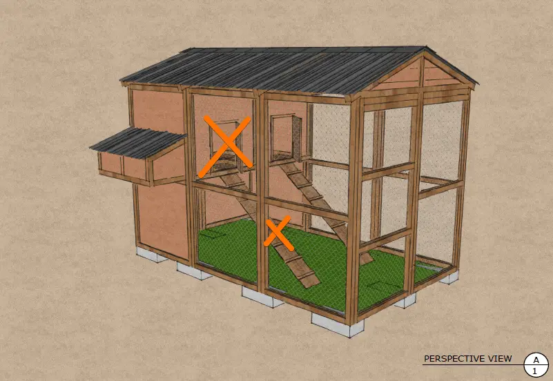 DIY chicken house plan