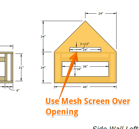 4x8 coop plan