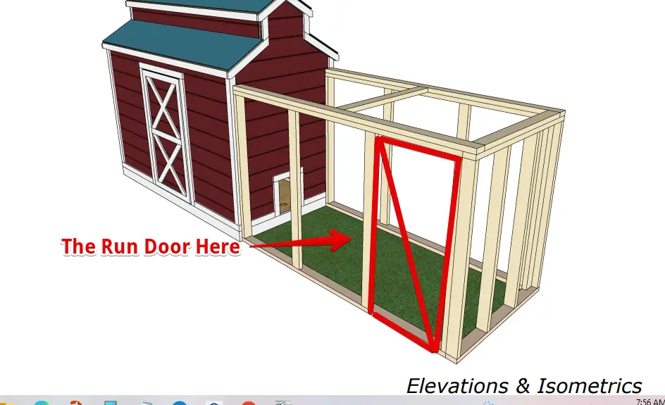 4 x 8 chicken coop plan