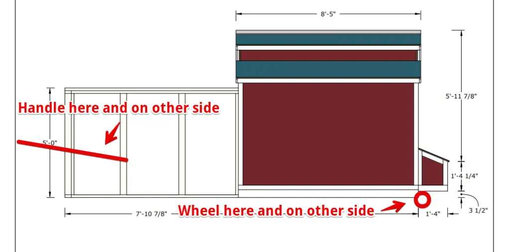 barn style chicken coop plan